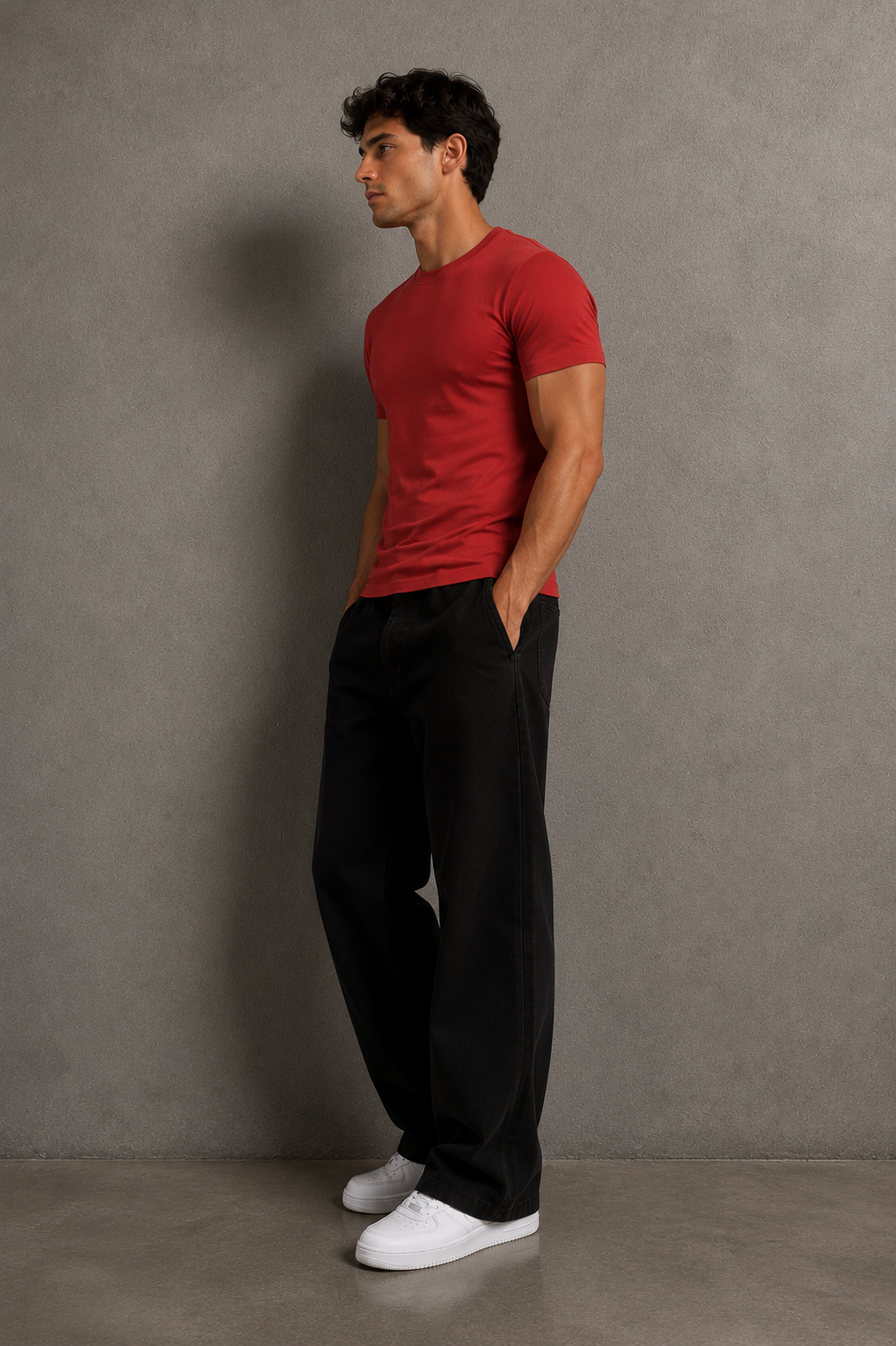 Belamy Essential Tee — Rouge