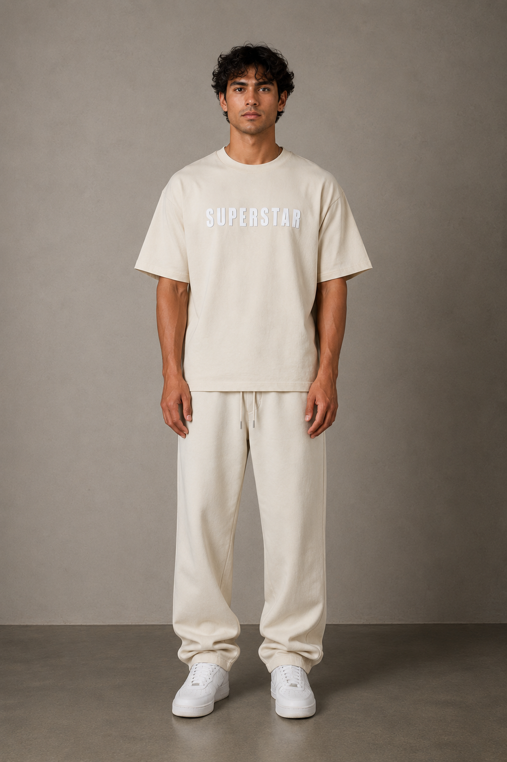 Belamy “Superstar Tee” — Vintage Cream