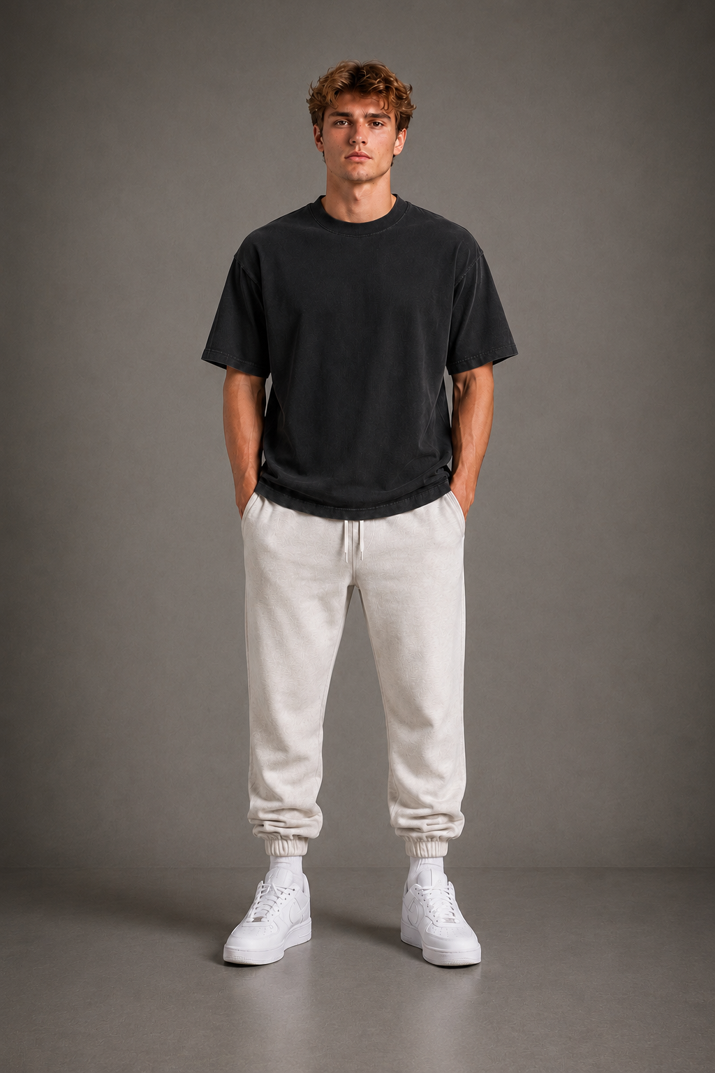 Belamy Lux Vintage Tee — Black