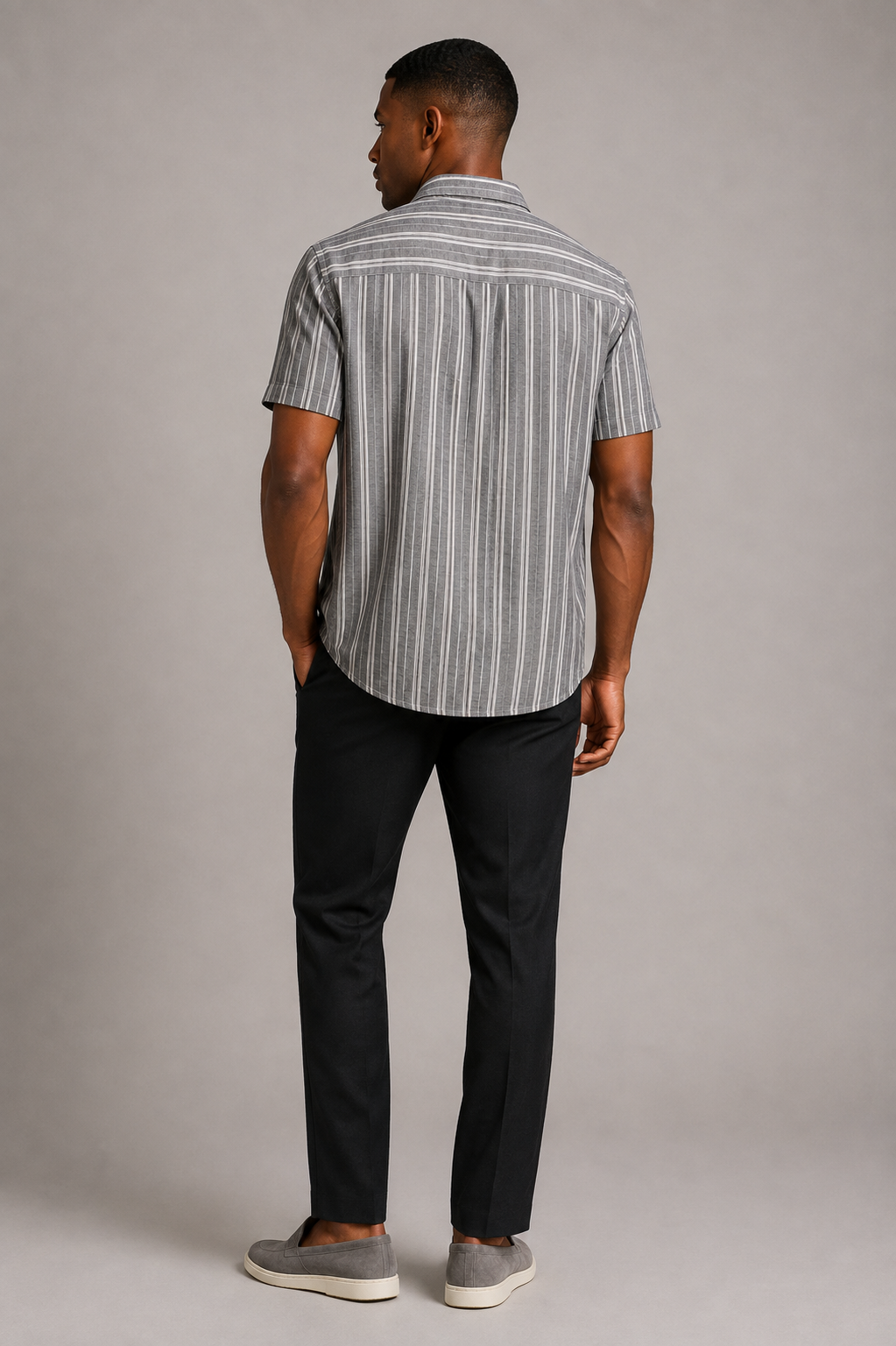 BELAMY Riviera – Graphite Stripe