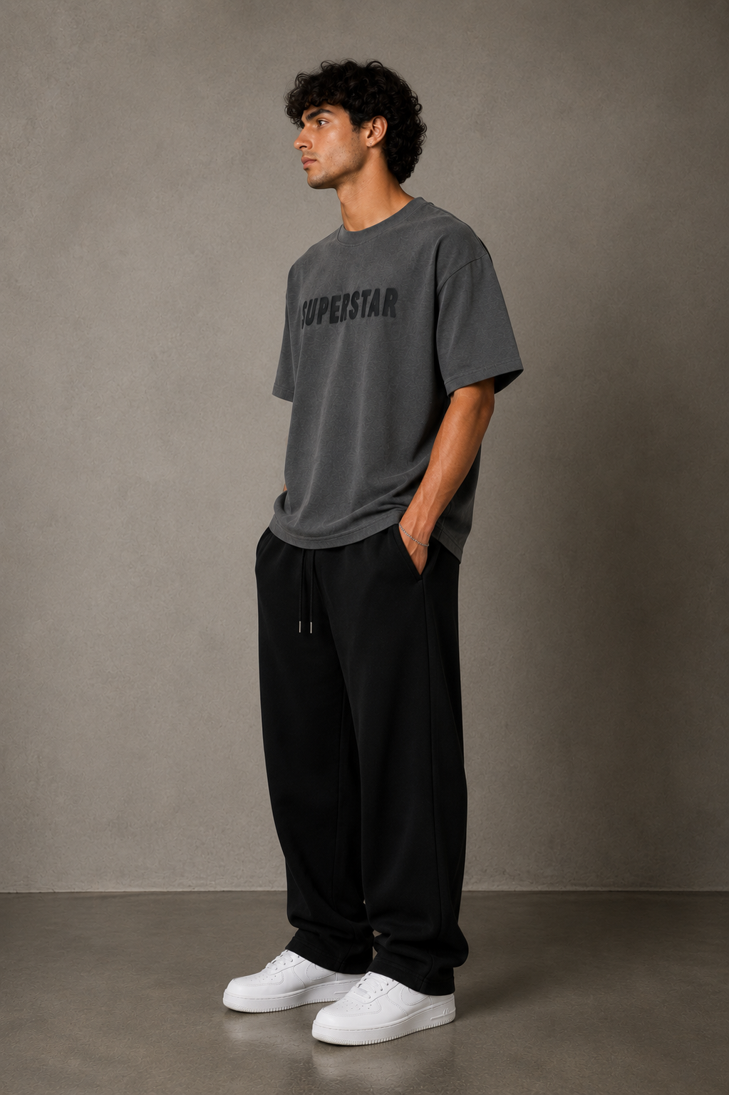 Belamy “Superstar Tee” — Ash Grey
