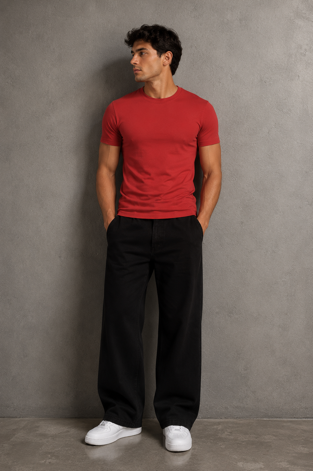 Belamy Essential Tee — Rouge
