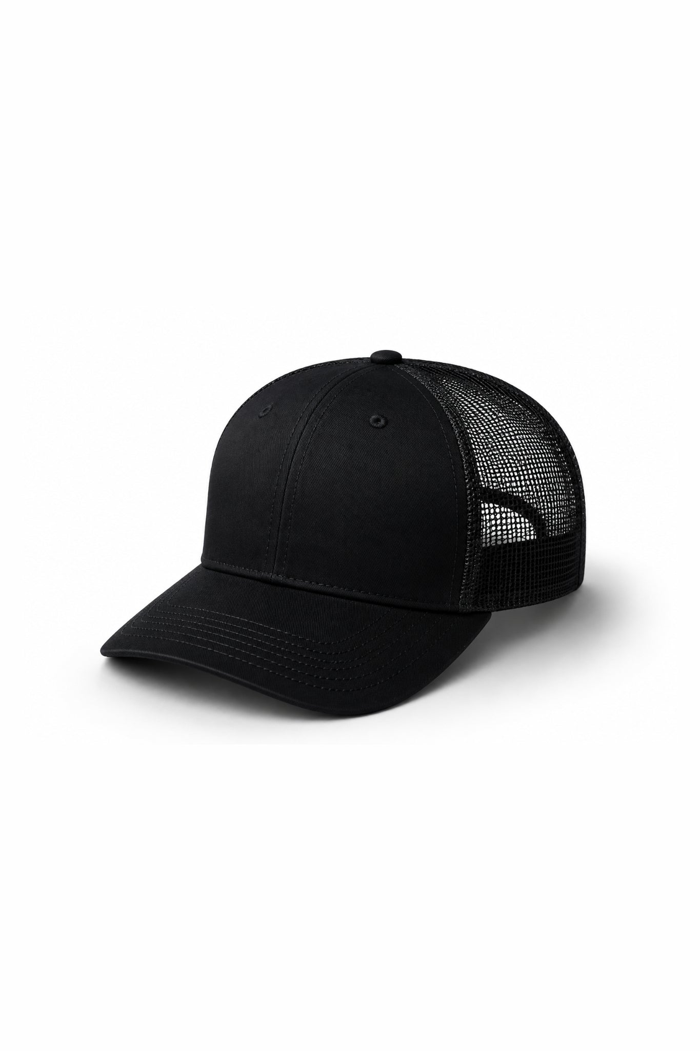 Belamy Mesh Trucker Cap – Black