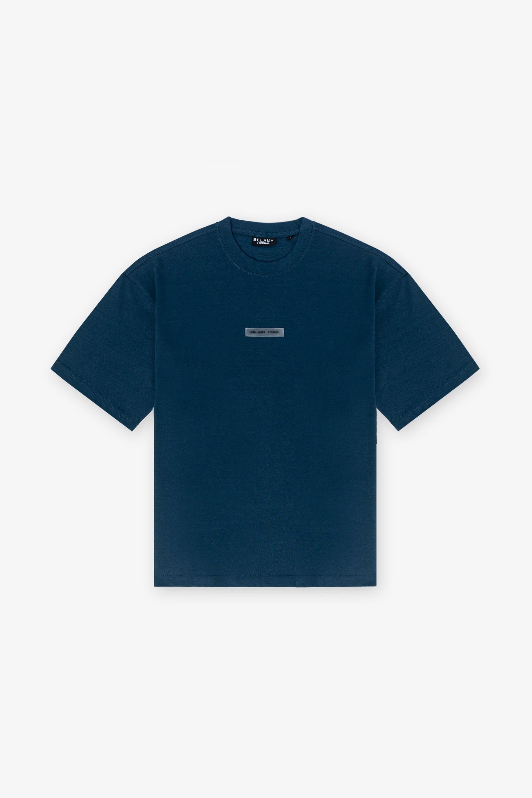 Belamy Core Tee — Petrol Blue