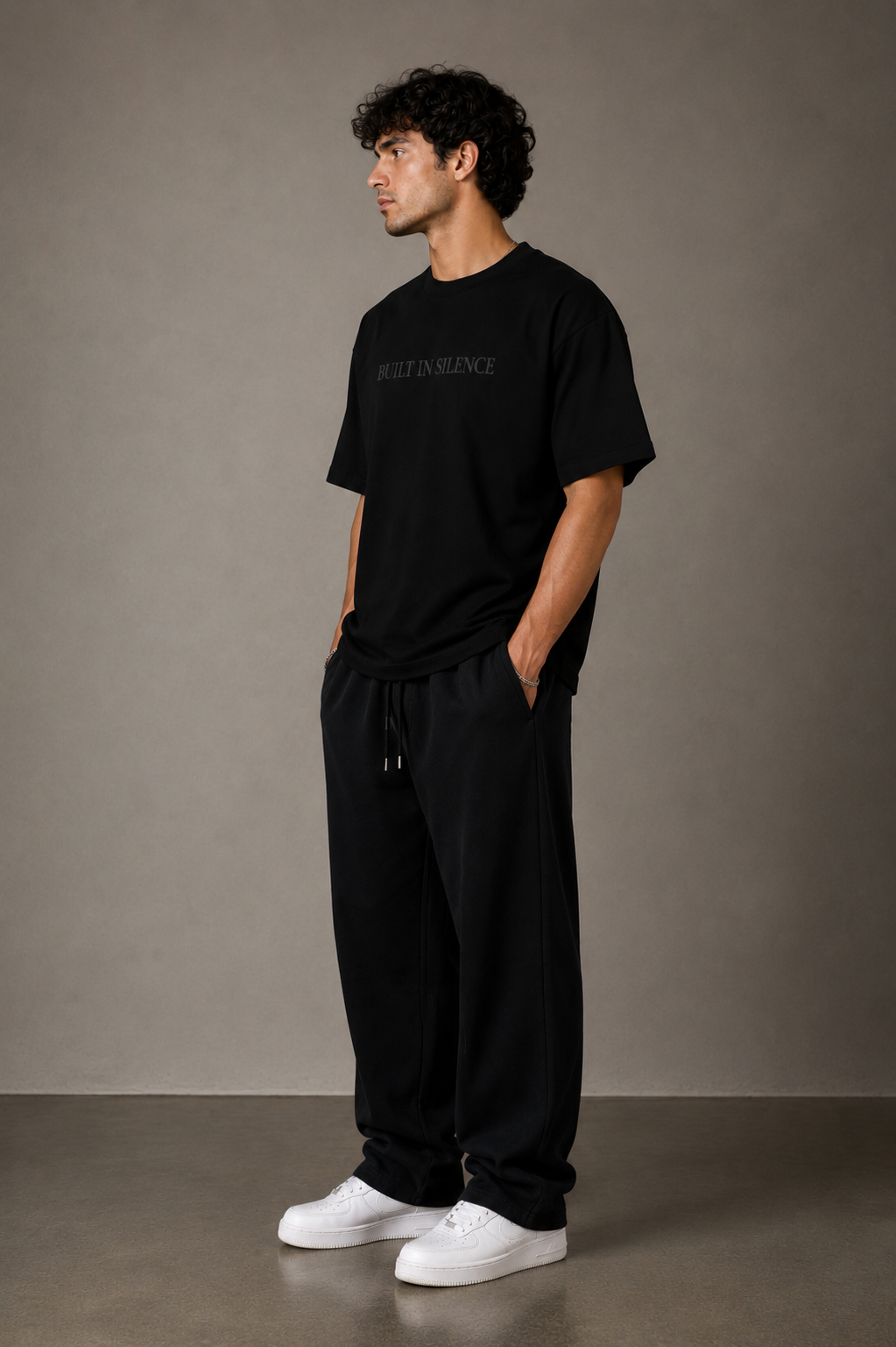 Belamy “Built in Silence” Tee – Black