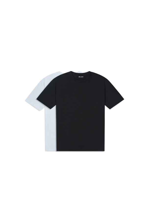 Belamy Monochrome Essentials Duo — Onyx & Core White