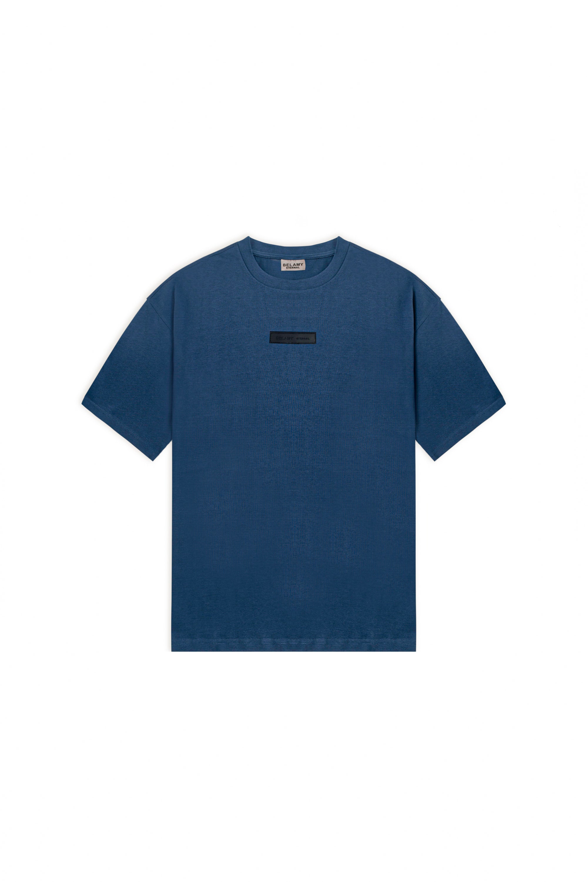 Belamy Core Tee — Indigo Blue