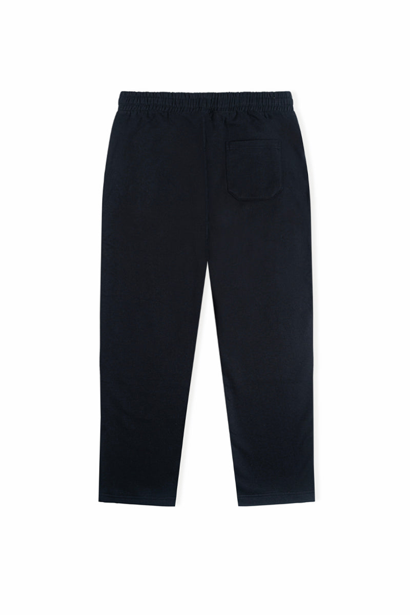 Belamy Stripe Track Pants — Black
