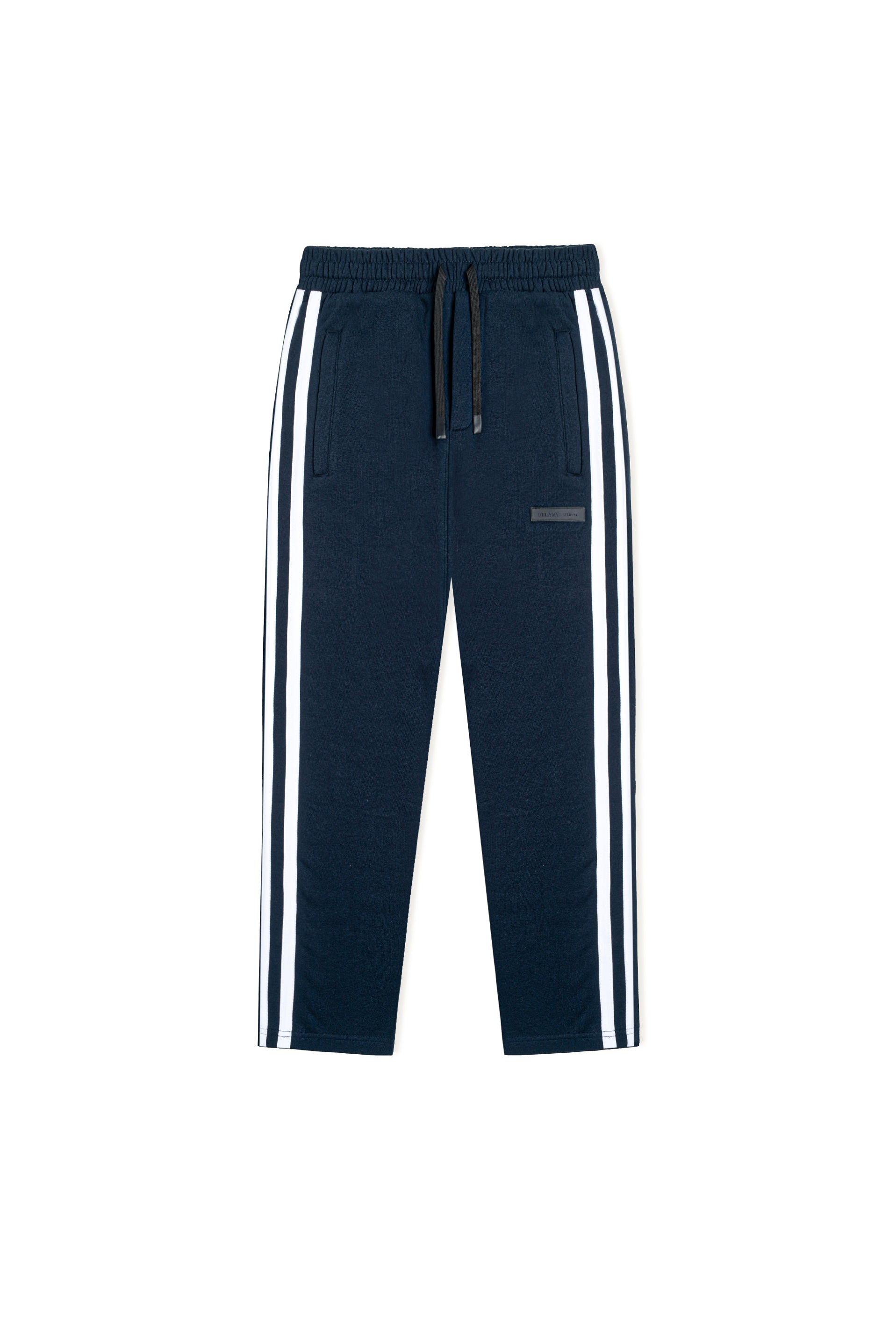 Belamy Stripe Track Pants — Navy