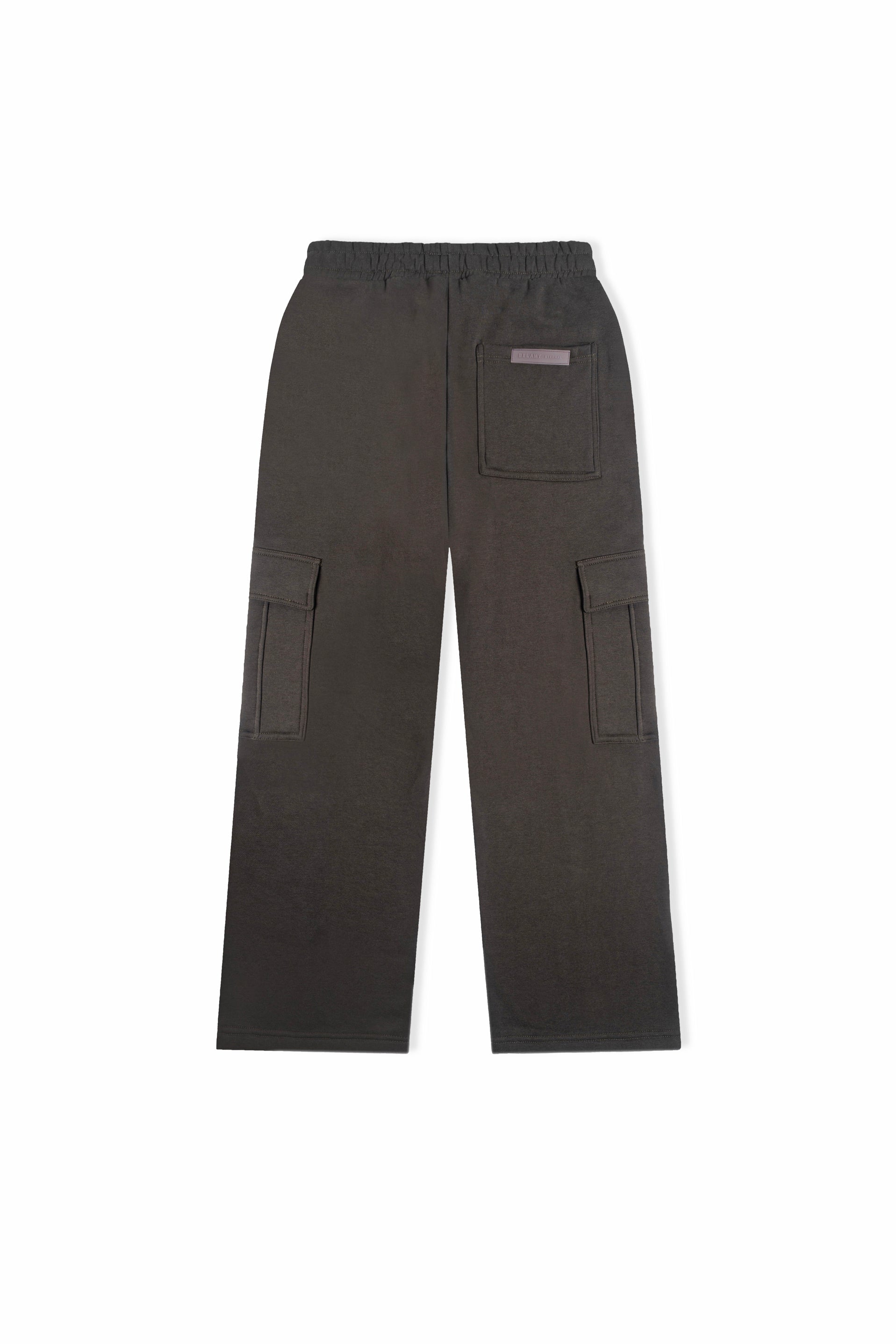Belamy Utility Cargo Sweatpants — Coffee