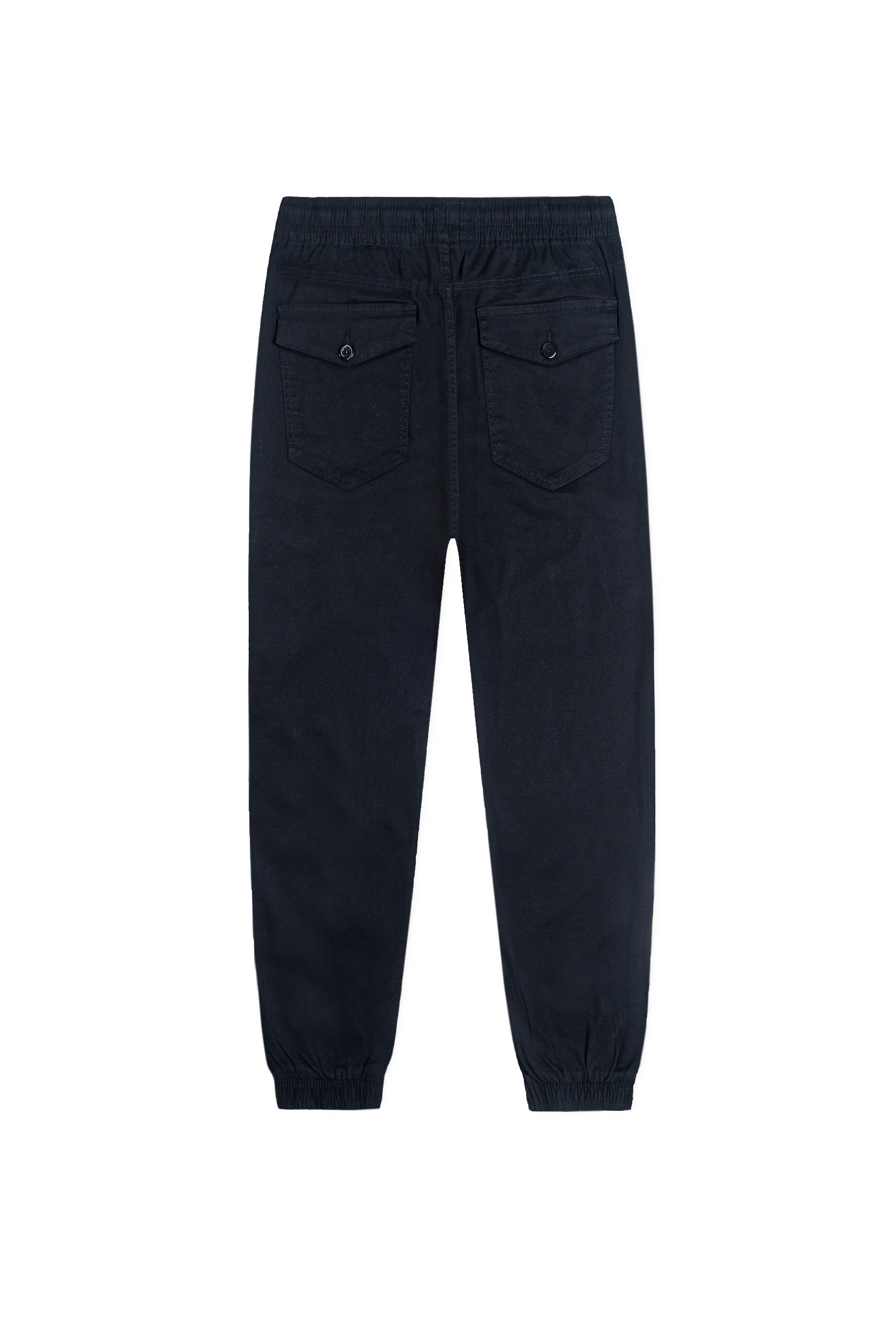 Belamy Tapered Twill Pant — Black