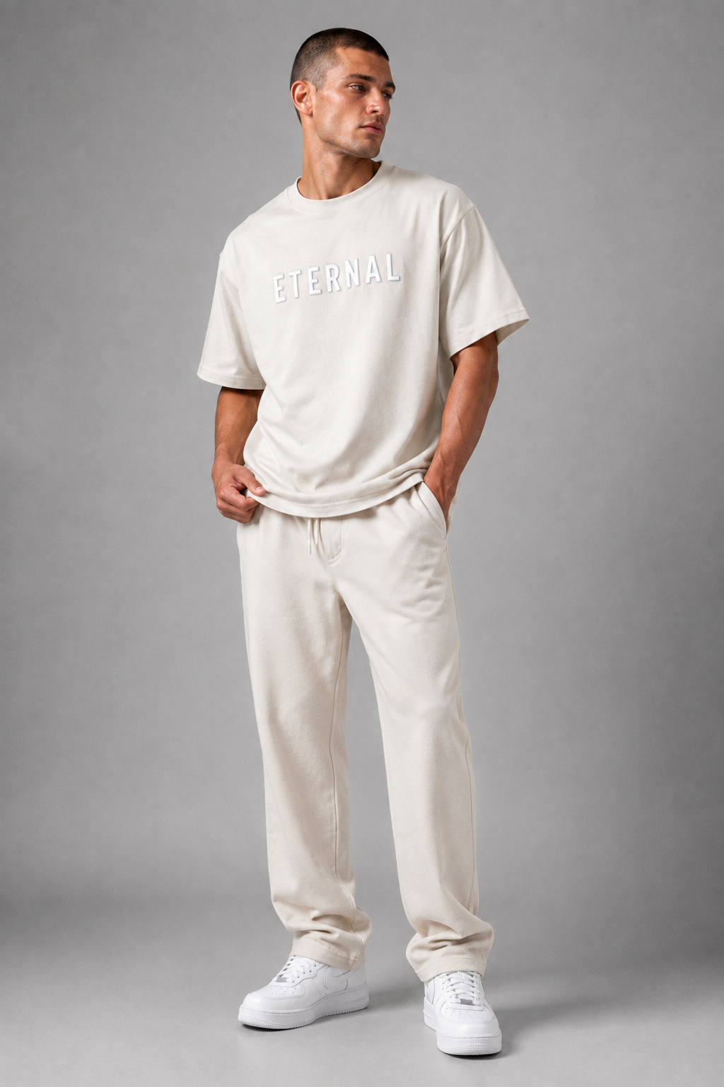 STATURE “Eternal Tee” — Vintage Cream
