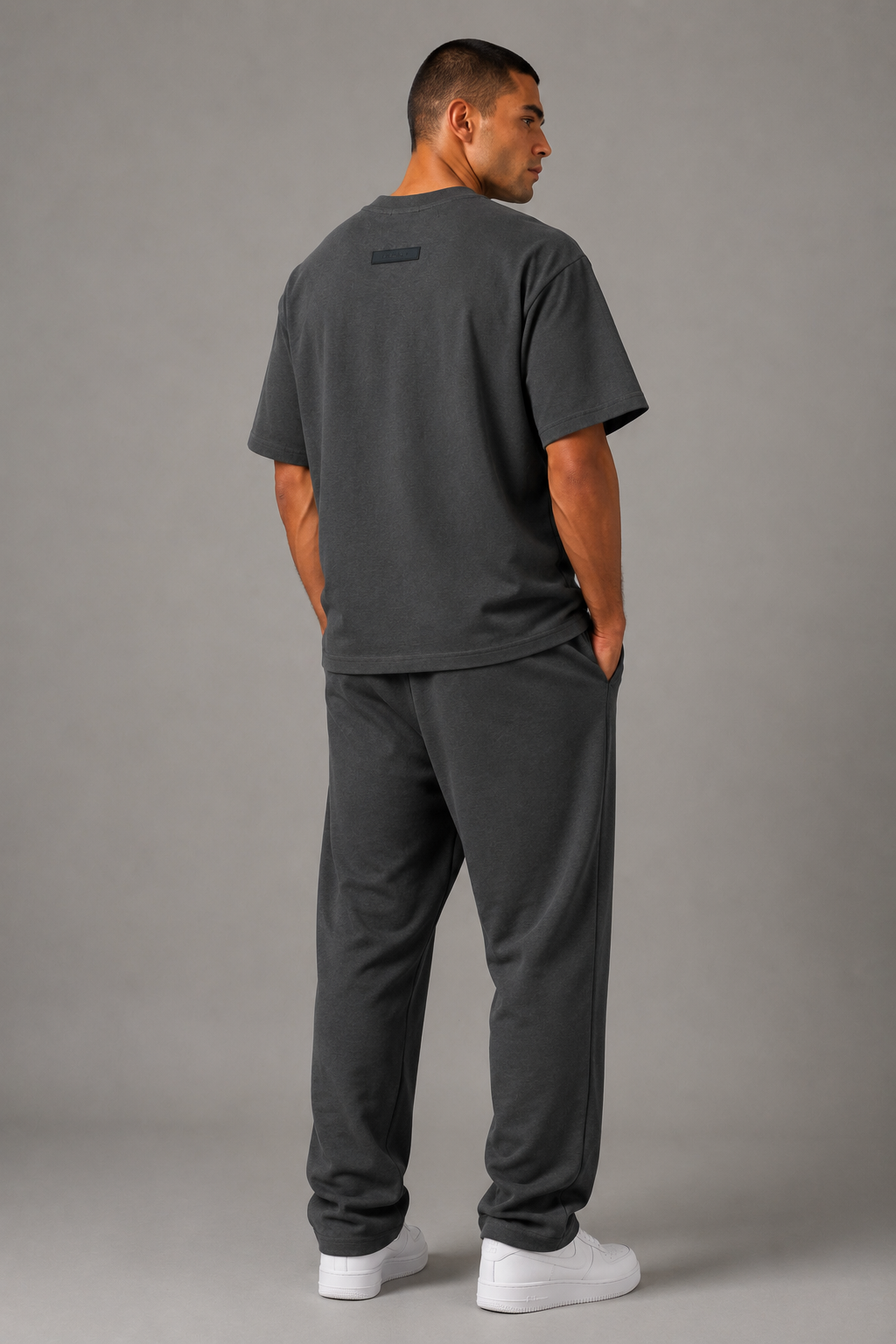 STATURE “Built in Silence” Tee – Ash Grey