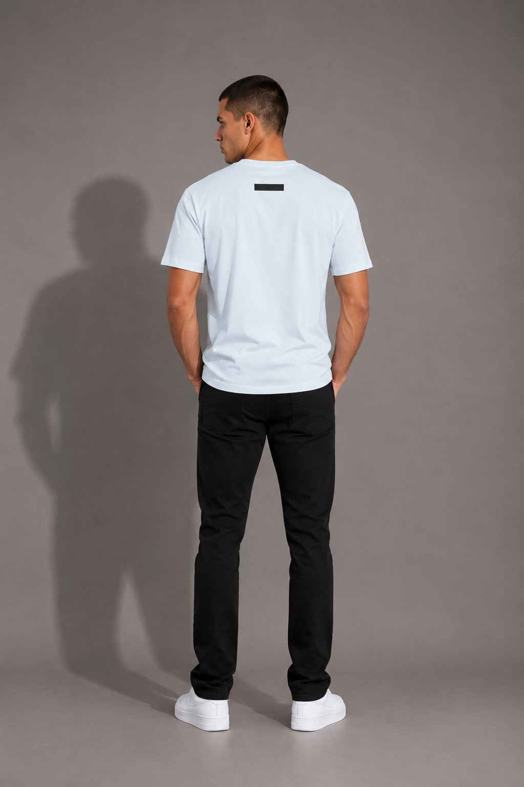 Belamy Core Fitted Tee — Core White