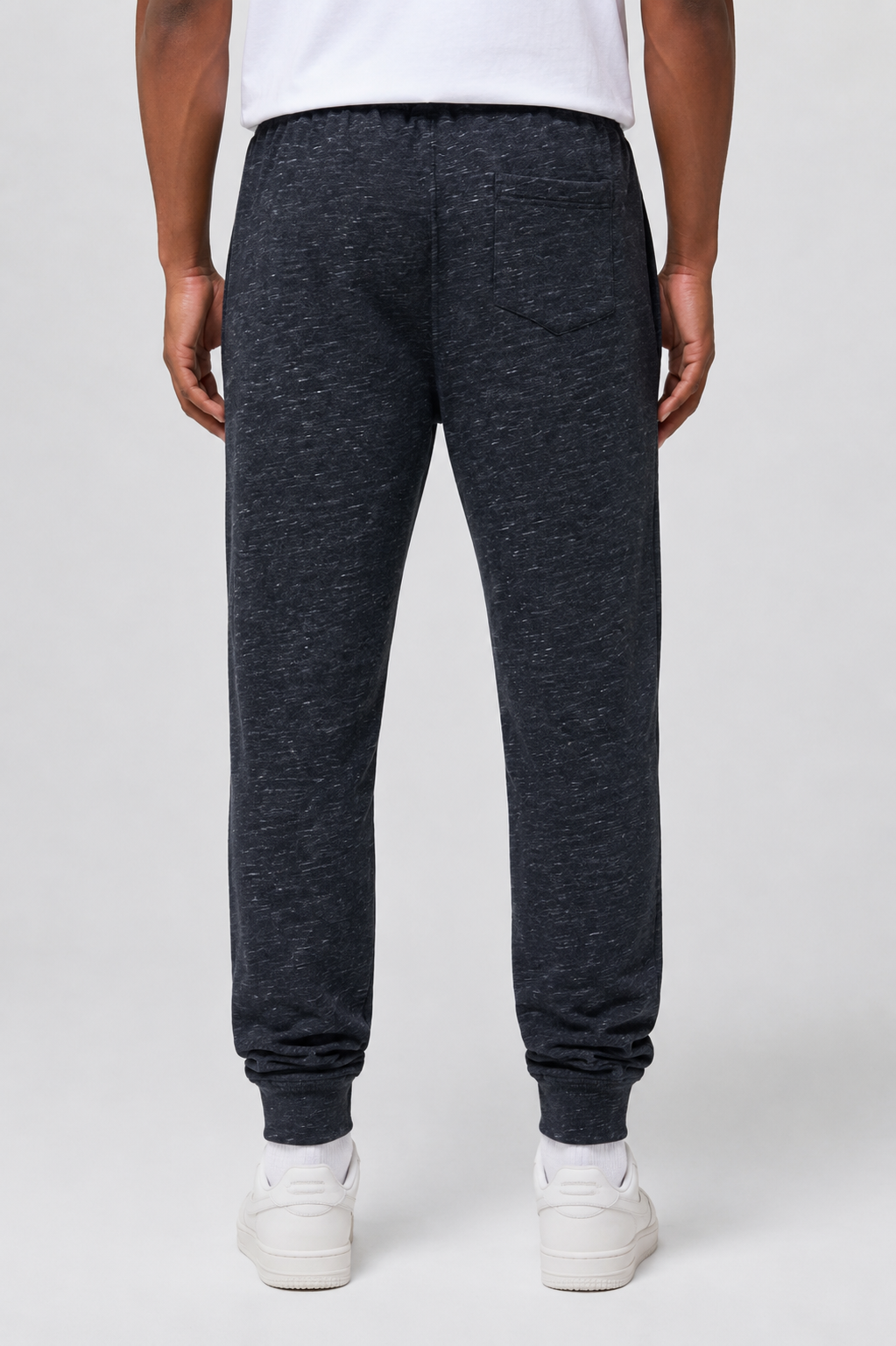 Belamy Lightweight Jogger — Black Mélange