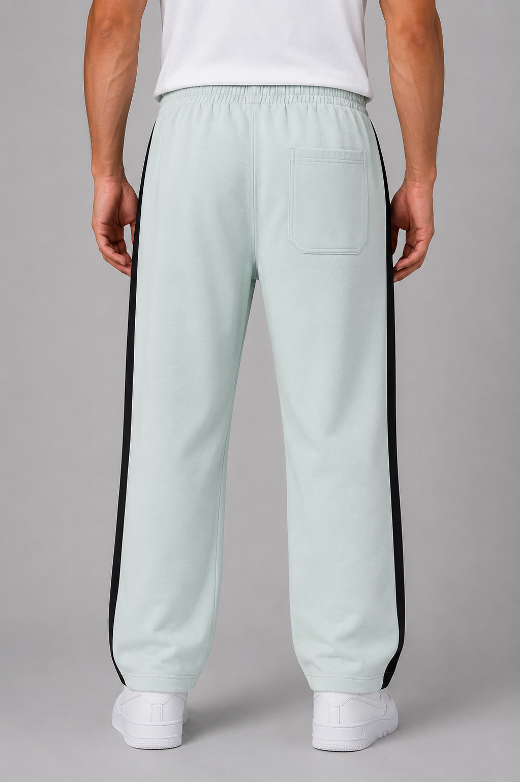 Belamy Stripe Track Pants — Sage