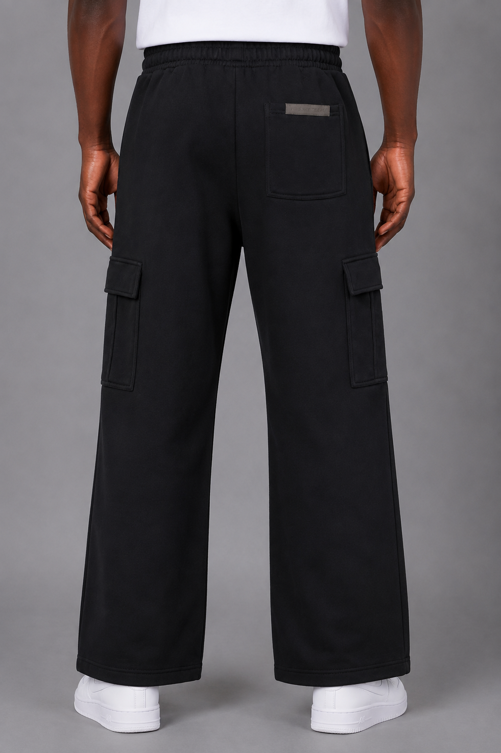 BELAMY 5-Pocket Fleece Cargo Pant – Black