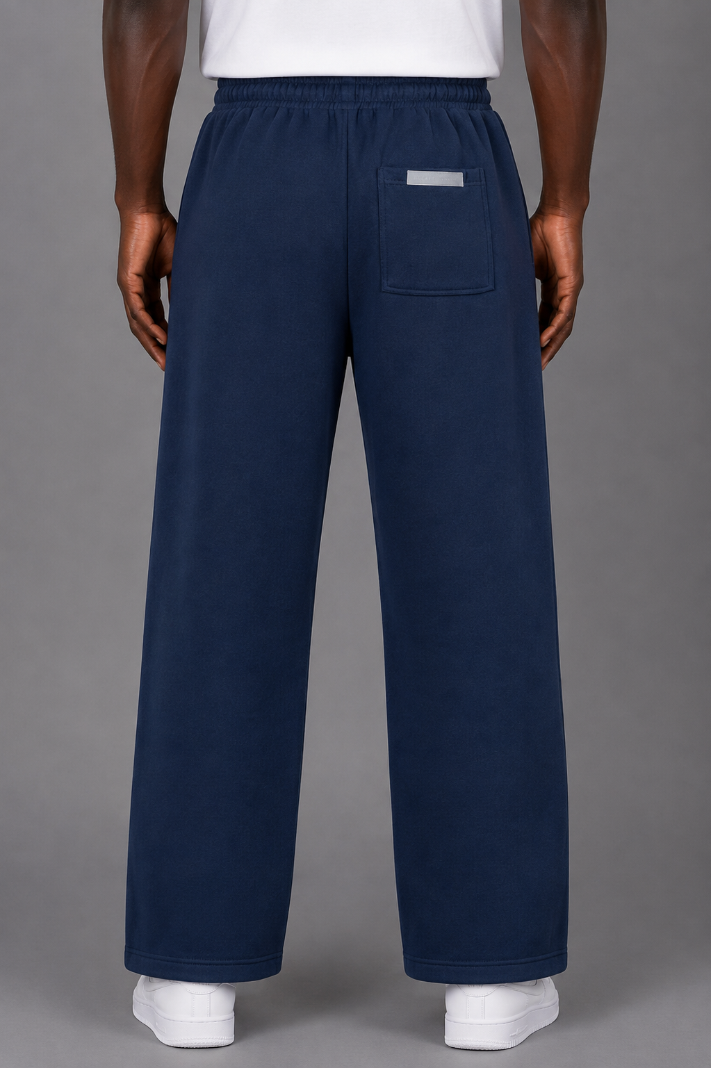 Belamy Tailored Sweatpants — Navy