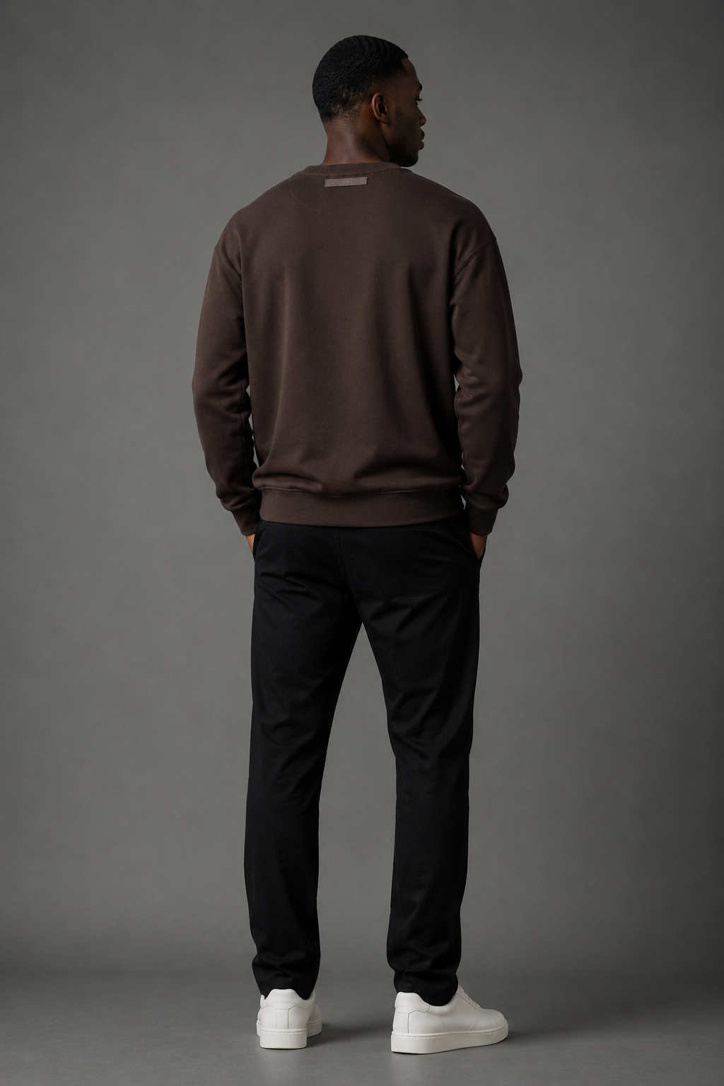 Belamy Crewneck Sweatshirt — Coffee