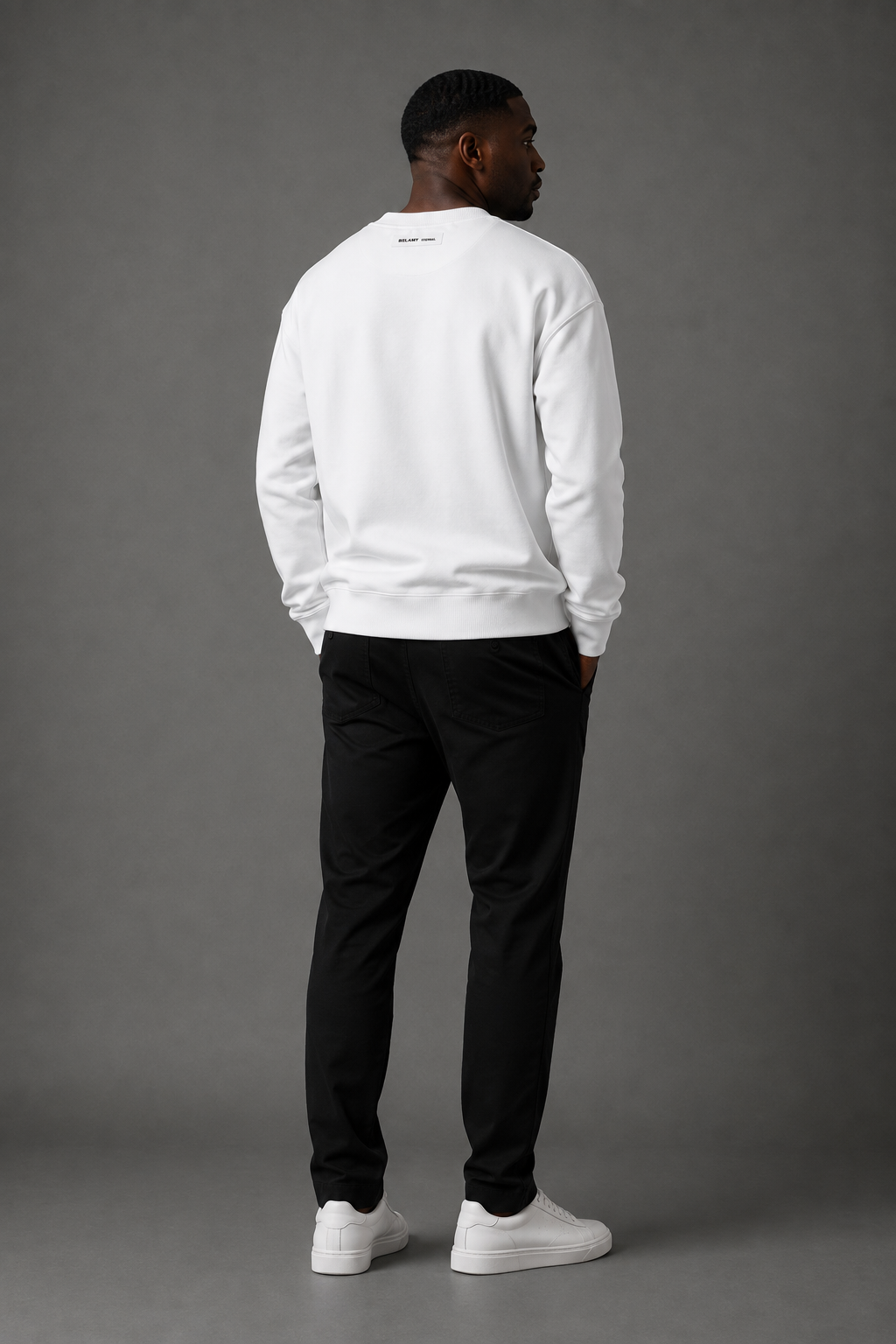 Belamy Crewneck Sweatshirt — Ice
