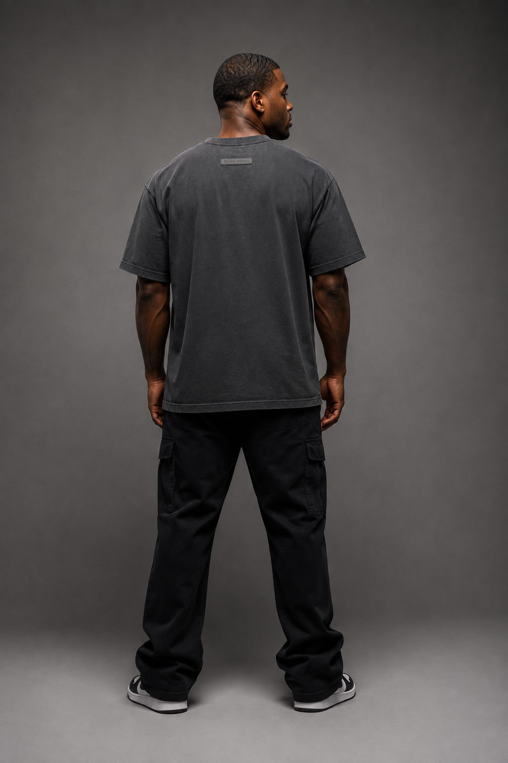 ALTER EGO COLLECTION Villain Heavyweight Tee – Washed Charcoal