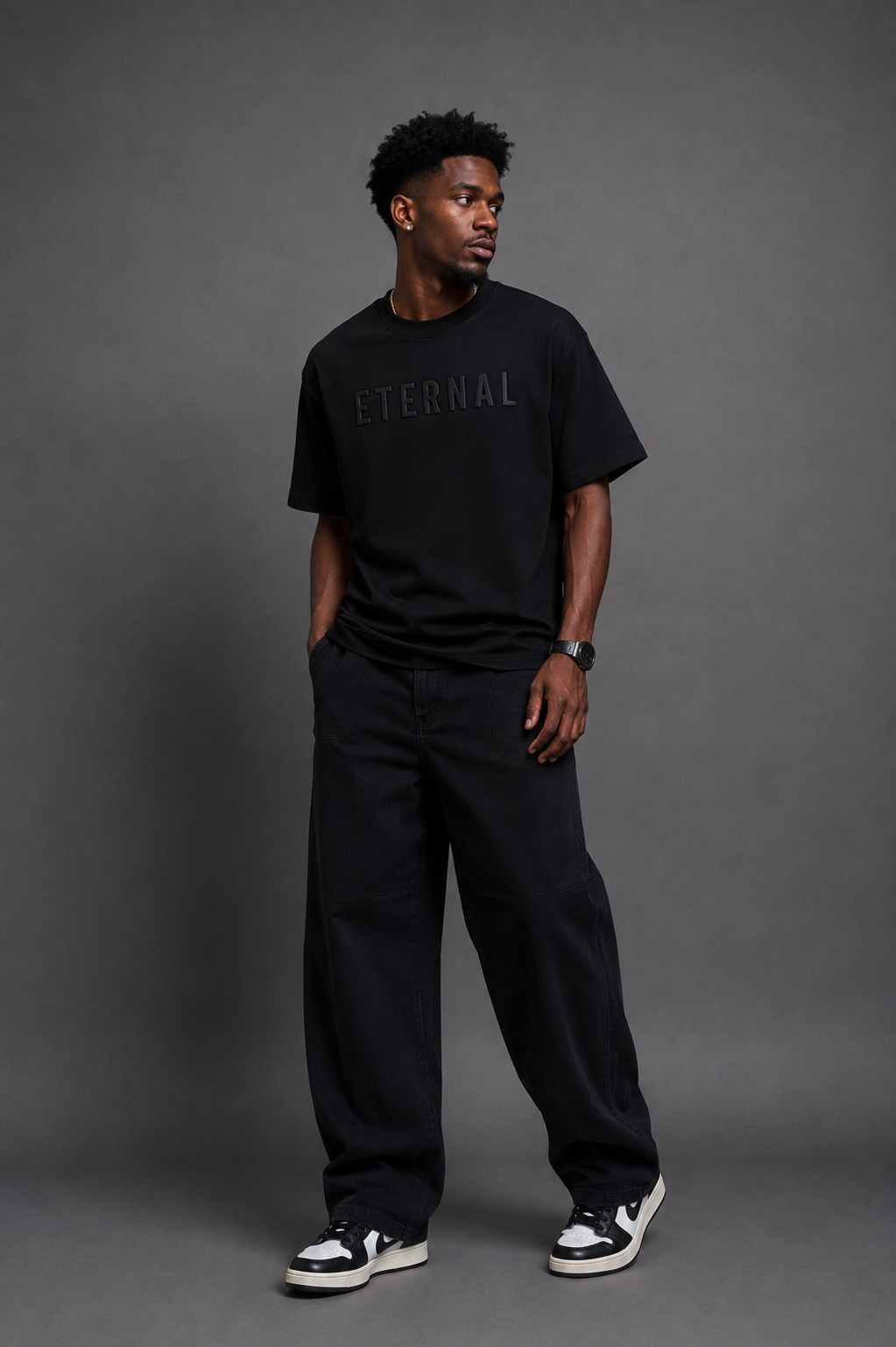 STATURE “Eternal Tee” — Black