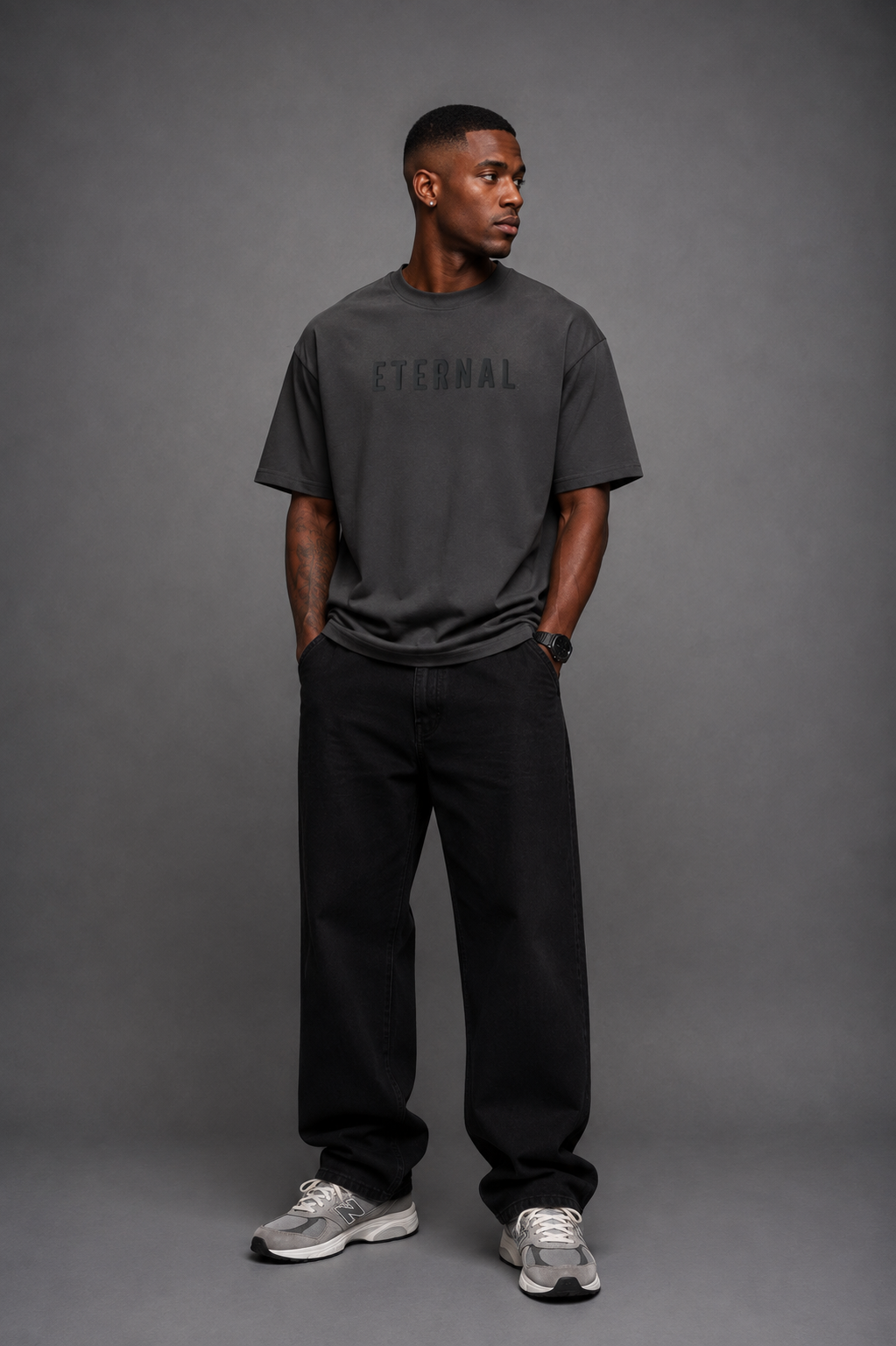 STATURE “Eternal Tee” — Ash Grey