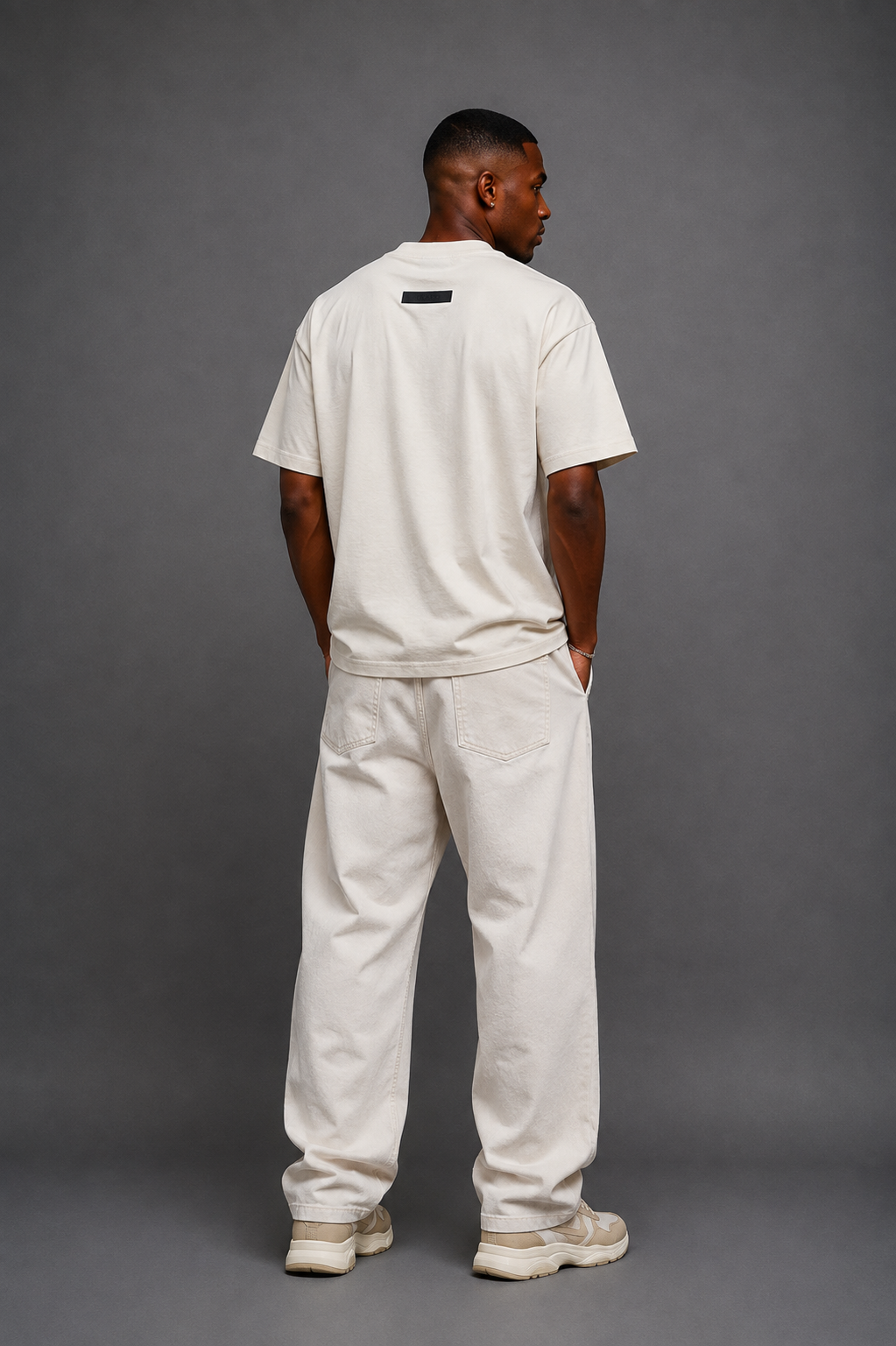STATURE “Built in Silence” Tee – Vintage cream