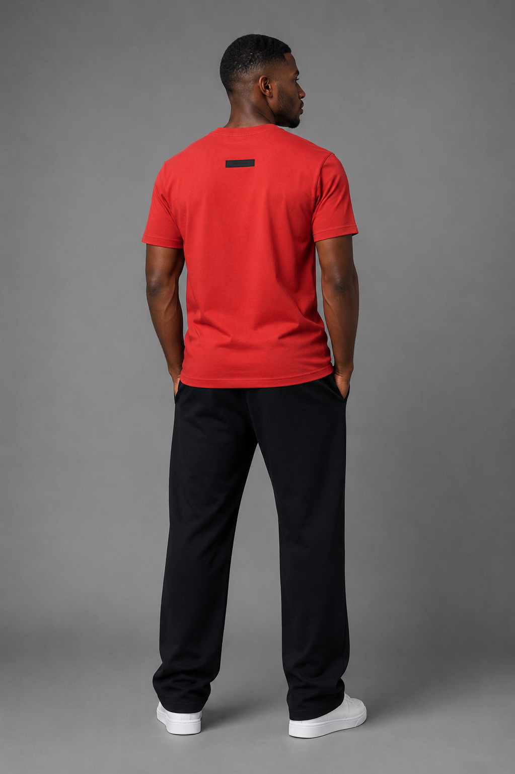 Belamy Core Fitted Tee — Rouge