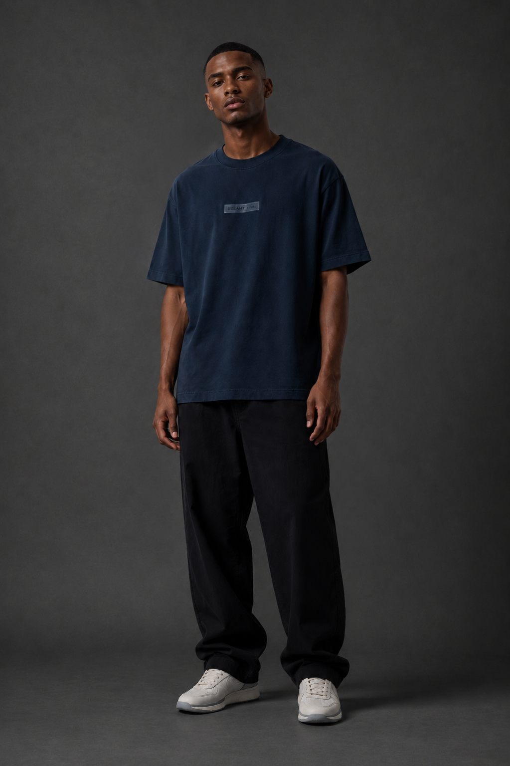 Belamy Core Tee — Slate Navy