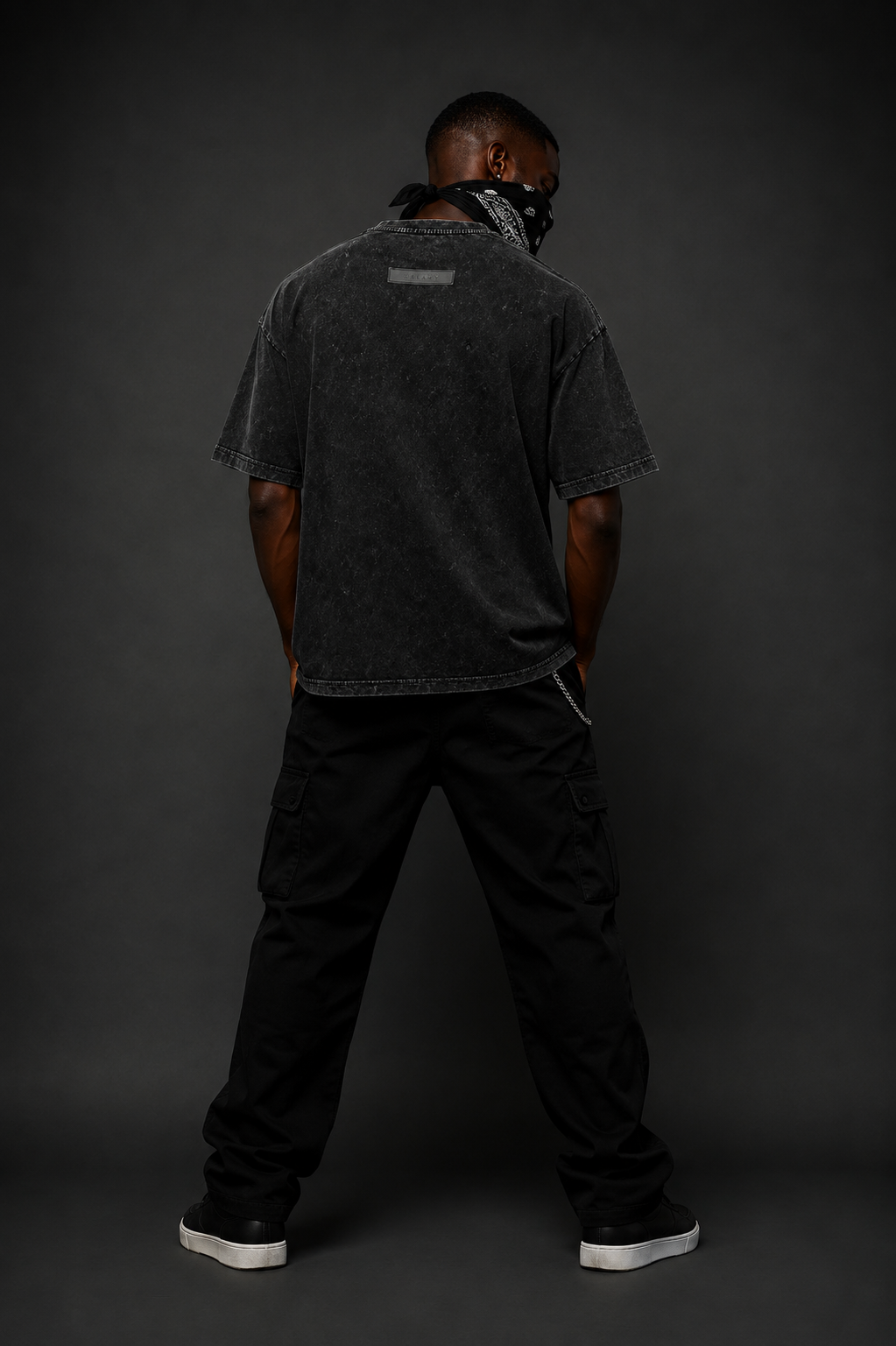 ALTER EGO COLLECTION Outlaw Heavyweight Tee – Stone Washed Black