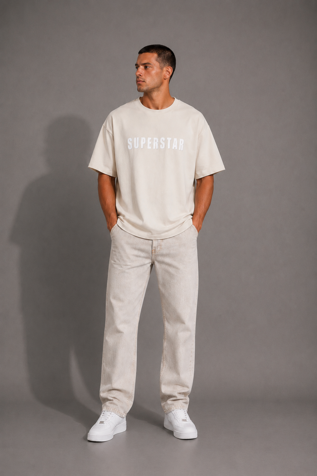 STATURE “Superstar Tee” — Vintage Cream