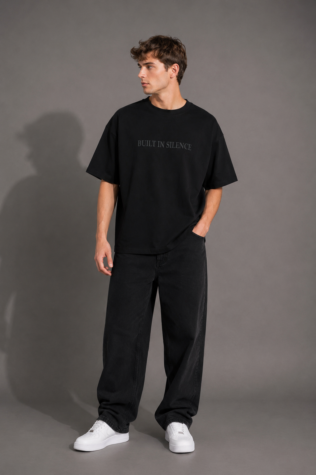 STATURE “Built in Silence” Tee – Black
